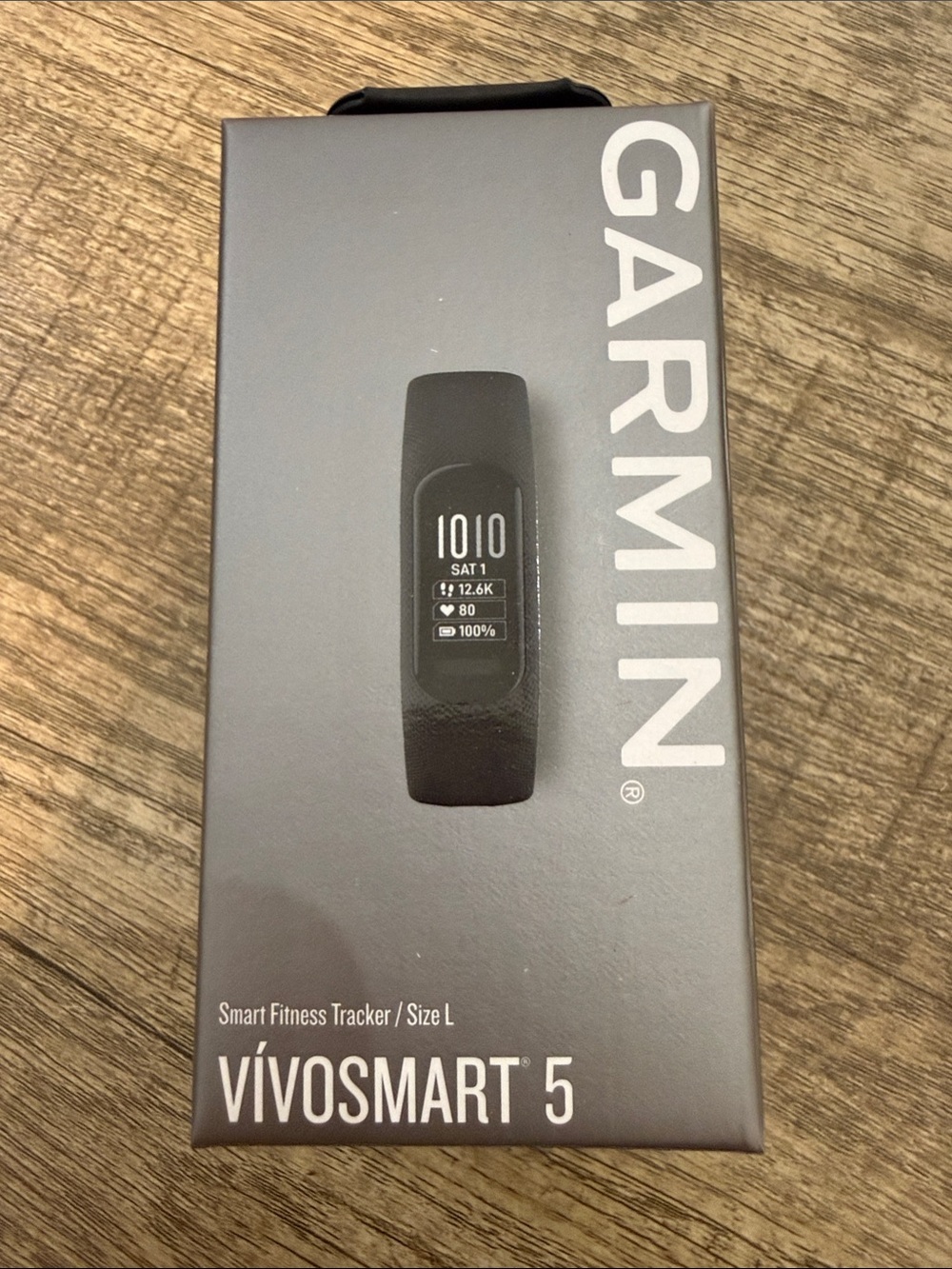 Garmin Vivosmart 5 Fitness Tracker - Black size L